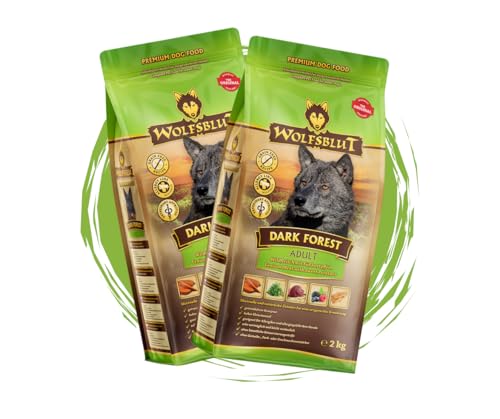 Wolfsblut Hund Adult Trockenfutter Multi Bundle Mix Paket Sparpaket 2 x 2 kg Verschiedene Sorten 2 x 2 KG Dark Forest