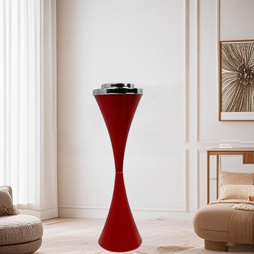 Standaschenbecher für den Außenbereich Edelstahl Bodenaschenbecher mit Deckel kommerzieller Metall-Zigarrenbehälter für Zigaretten