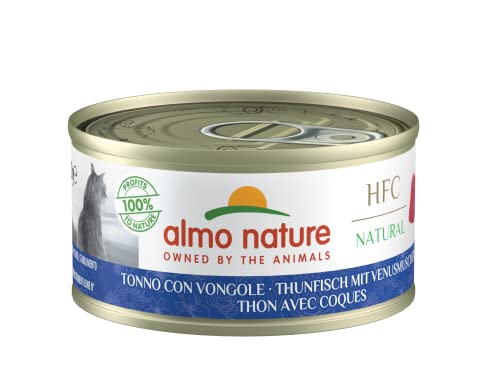  HFC Natural   Thunfisch mit Venusmuscheln 24er 24x 70g