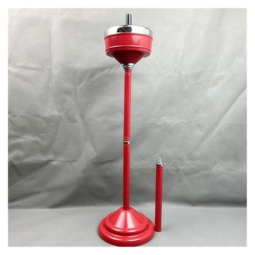 YAYREC Zigarettenstummelbehälter Aschenbecher Outdoor Standaschenbecher mit Deckel verstellbar Edelstahl wetterfest rostfrei for Zigarrenaschenbecher P