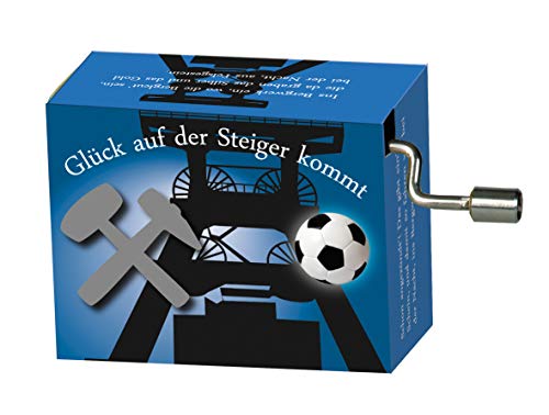 Fridolin Spieluhr Music Box Steigerlied blau