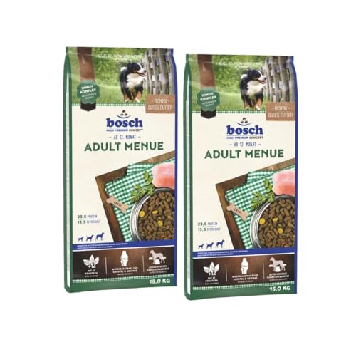 Bosch Bosch Menue 2 x 15kg Sparpaket Trockenfutter für Hunde