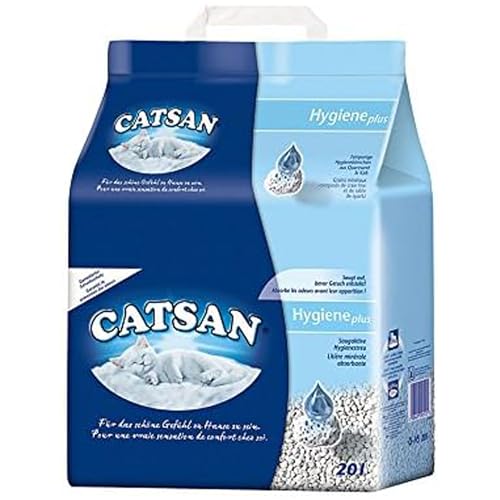 Catsan Hygienestreu 6 x 20 Liter Aktions Jahres Vorrat 120 Liter