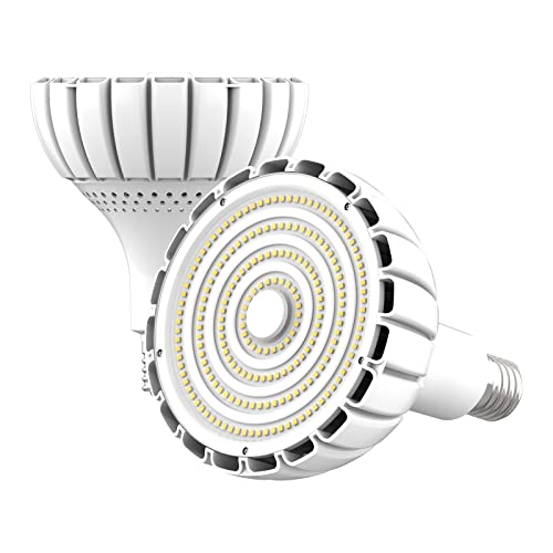 LED Hallenstrahler 100W Entspricht 800W Glühbirne 13000LM 6500K LED Hallenbeleuchtung mit Höhen Effizienz 130LM W 270 Abstrahlwinkel Industrielampe mit E40 Adapter für Werkstattbeleuchtung Garage