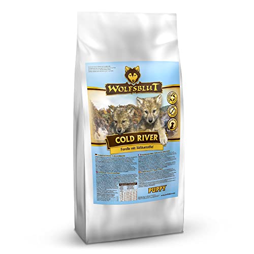 Wolfsblut - Cold River Puppy - 2 kg - Forelle - Trockenfutter - Hundefutter - Getreidefrei