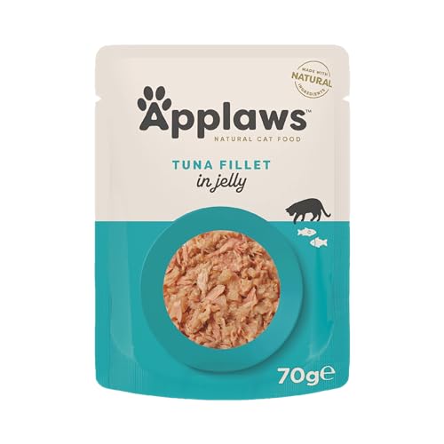 Applaws Cat Pouch Tuna Fillet in Jelly 1x 16x70g