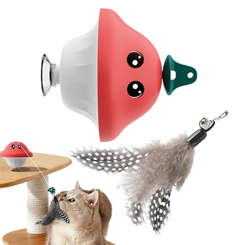 Generisch Interaktives Spielzeug Für Katzen Sichere Interaktive Ziehschnur - Katzenspielzeug Angel Für Kleine Mittlere Und Große Katzenbabys Für Gärten Rasen Innenhöfe Und Veranden