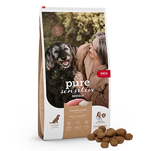  Pure Sensitive Senior Truthahn Hundefutter Trockenfutter die tägliche Ernährung älterer nahrungssensibler 12 5 kg