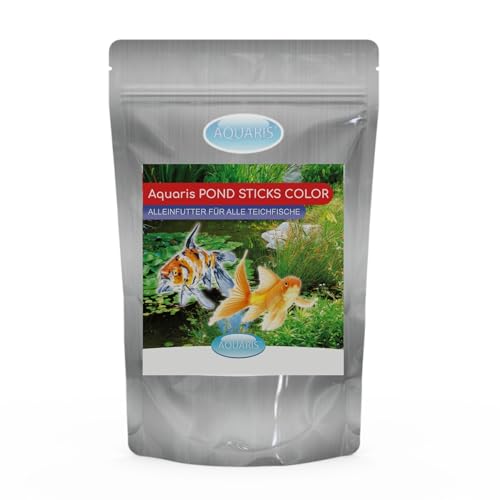 Aquaris Pond Sticks Color 1200 g 15 L - für Teichfische und trüben Nicht das Teichwasser und enthalten viele Nährstoffe mit nützlichen Elementen