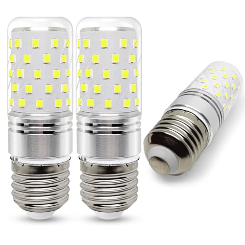 wossluck LED Glühbirne E27 6W 600 Lumen Kaltweiß 6000K 3er Pack Ersatz für 60W Halogenlampe