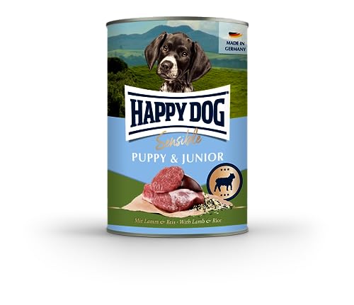 Happy Dog Sensible Puppy Lamm und Reis Dose 400g