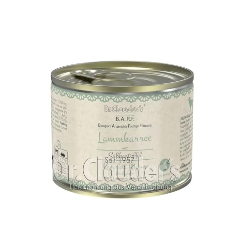 Dr. Clauder s Barf Komplett Menue Lammkarree 6 x 200 g