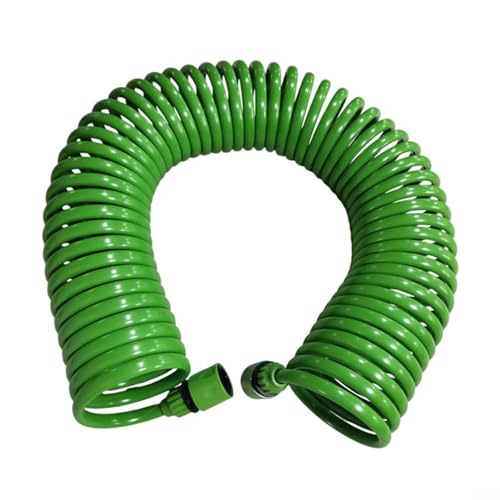 HOHOVYVY Spiralschlauch Wasser Gartenschlauch 7 5 10 15 20m Flexibler Wasserschlauch Für Blumen Pflanzen Bewässerung Hof Rasen 15M