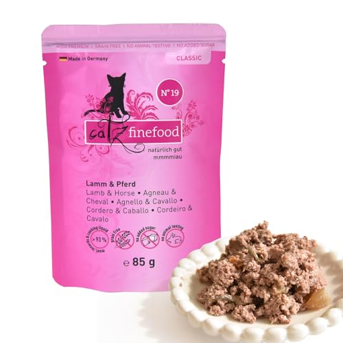 Pets Nature Catz finefood No. 19 Lamm Pferd 16 x 85 g