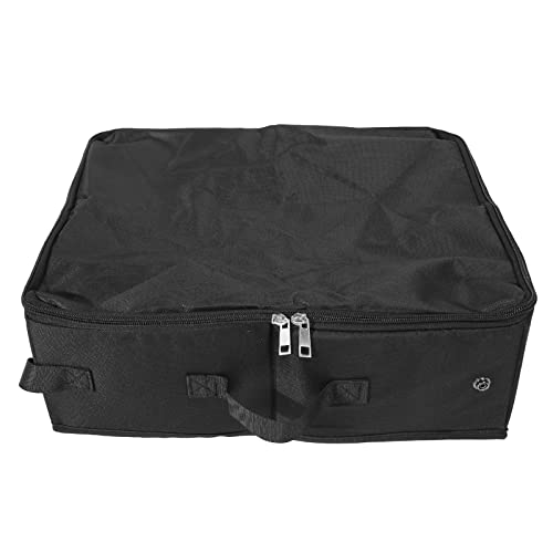 Tragbare Katzen-Reisetoilette mit Deckel auslaufsichere zusammenklappbare Katzentoilette versiegelte Doppelreißverschlüsse zur Geruchskontrolle strapazierfähiges