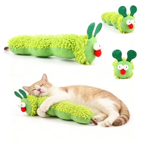 Weciau 3ück Weiches Langlebiges Nteraktives Selbstbeschäftigung für Katzenzahnhygiene Aktivität