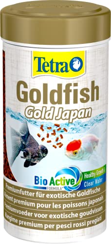 Tetra Goldfish Gold Japan - Premium Fischfutter in Form von Mni Sticks für japanische Goldfische und andere exotische Goldfische 250 ml Dose