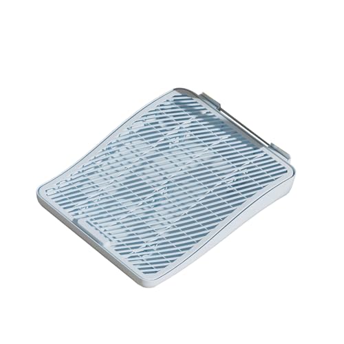 FANSHINUO Katzentoiletten-Matten mit großen Gittern multifunktionales Katzenstreu-Zubehör für einfache Reinigung