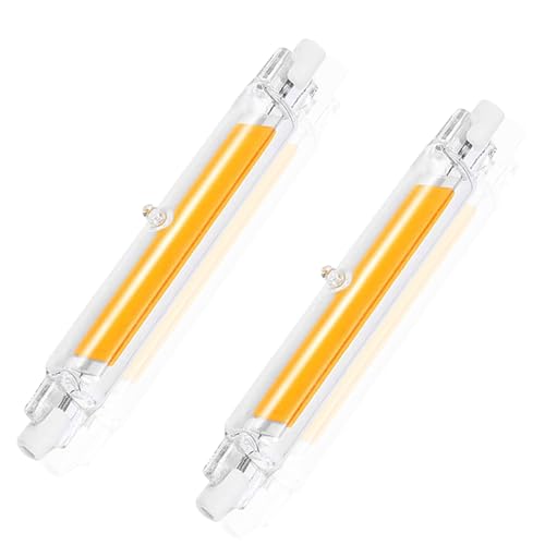 GDYOD R7S LED 118mm Dimmbar 20W LED Ersatz für 200W Halogen Leuchtmittel Stab Warmweiß 3000K 2000LM Kein Flackern 360 Abstrahlwinkel AC DC 220-240V 2er Pack