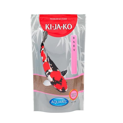 KI-JA-KO Baby Koi Futter 500g 2mm Pellets - Reich an Fisch- Pflanzenproteinen für gesundes Wachstum