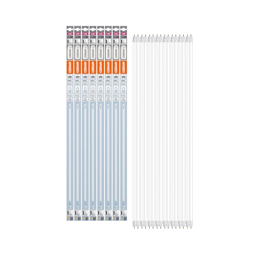 OSRAM LED TUBE T8 18 EM 720 mm lineare LED-Röhre 7W 850lm 4000K kaltweißes Licht LED-Ersatz für T8-Leuchtstoffröhren mit G13-Sockel lange Lebensdauer geringer Energieverbrauch 8-Pack