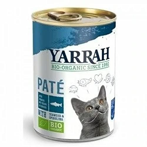 Yarrah Bio Katzenfutter mit Fisch und Spirulina 400g