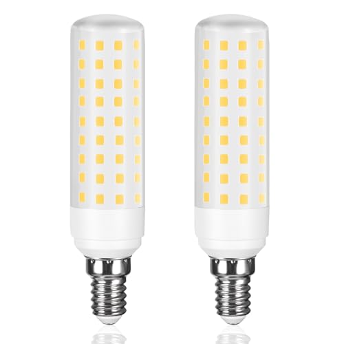 Karyoosi 2er E14 LED Lampe 12W ersetzt 100W Glühbirne 1450 Lumen E14 LED Leuchtmittel Neutralweiß 4000K Flimmerfrei Nicht Dimmbar für Kronleuchter Kühlschrank Dunstabzug Nähmaschine