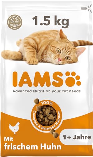 IAMS trocken mit Huhn   Trockenfutter für im Alter von 1 6 Jahren 1 5
