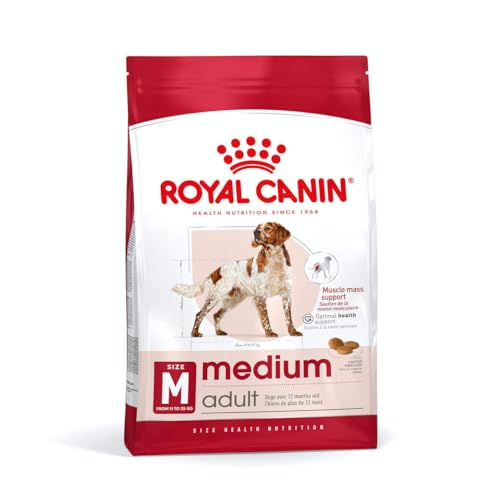Royal Canin Dog SHN Medium Adult - Trocken Hundefutter - Alleinfuttermittel für mittelgroße ausgewachsene Hunde zwischen 11 und 25 kg 15 kg