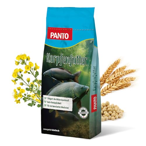 PANTO Ergänzunsfutter Karpfengold K28 Fischfutter Pellets 3 mm 25kg