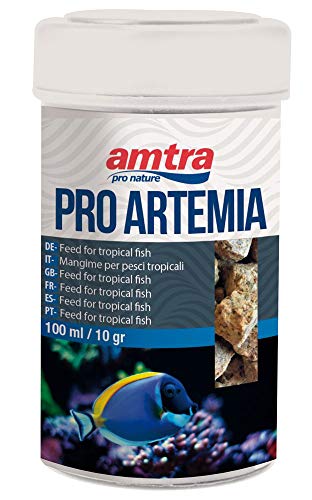 Amtra Pro Artemia Gefriergetrocknete Würfel Aquarium Fische Futter Fischfutter Zierfische Nahrung Natürlich 100 ml 10g