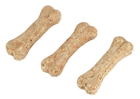 Kerbl Hundesnack 12 x 3 Kauknochen natur 12cm 83347