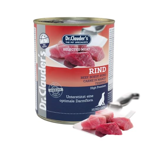 Dr.Clauder s Selected meat Rind 6 x 800g