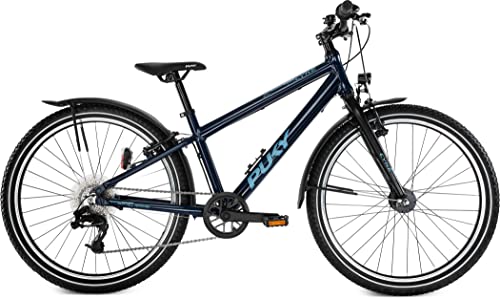 Puky Cyke 24-8 Active Alu Kinder Fahrrad Racing blau schwarz