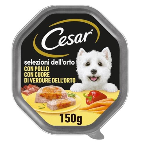 CESAR Pan 150 gr. nass Pastete Huhn Gemüse Herz