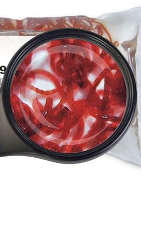 Lebendfutter Fischfutter SAHAWA 5 x 90ml Rote Mückenlarven