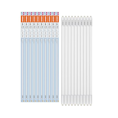 OSRAM TUBE HF L13 SHORT 517 mm lineare Röhre 7W 850lm 4000K kaltweißes Licht Ersatz für klassische Leuchtstoffröhren mit lange Lebensdauer energiesparend 10 Pack