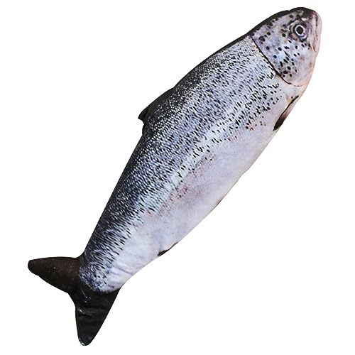 BESPORTBLE 1Pc Fisch-Plüschtier für Katzen interaktives bidoof Plush cat Plüschspielzeug Fischspielzeug Hase ausgestopft Tiere Plüschpuppe gefüllte Puppe