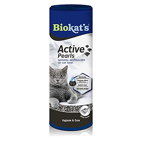  s Active Pearls   Streuzusatz Aktivkohle verbessert Geruchsbindung und SaugfÃ¤higkeit der Katzenstreu   1 Dose 1x 700 ml