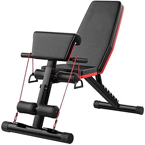  verstellbare Bank klappbare Familie multifunktionale Fitnessbank Sit up Fitnessstuhl für Erwachsene einem Gewicht von Ab
