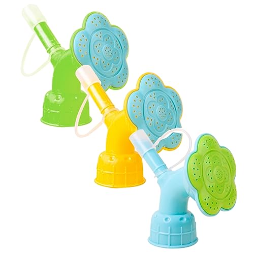 UPKOCH 3 Stück Flaschensprinkler Köpfe aus Kunststoff Pflanzensprühkopf für Blumenbewässerung Anpassbar für Wasserflaschen Leichter Gartensprayer Zubehör