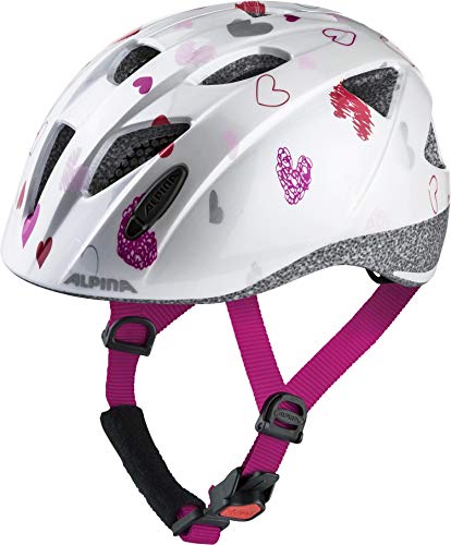 ALPINA XIMO   Leichter Sicherer Bruchfester Optionalen Für white hearts gloss 47 51