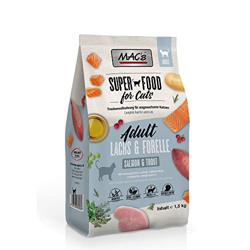  s Katzenfutter getreidefrei Adult Lachs Forelle 1.5 kg
