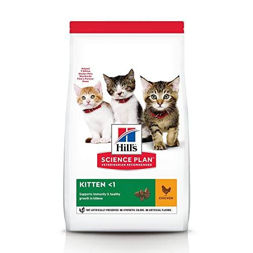 Hills Science Plan Kitten Huhn - Trockenfutter für Kätzchen und Katzen 300 g