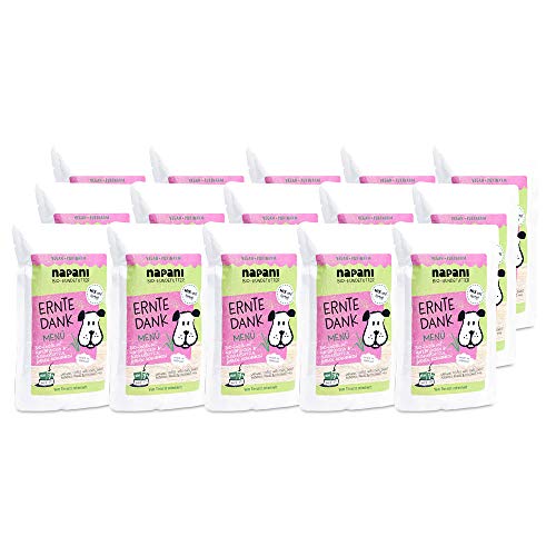  Bio Ernte Dank Linsen Haferflocken   Nassfutter im Menü 14x 150g Probierpaket   Premium aus Bayern