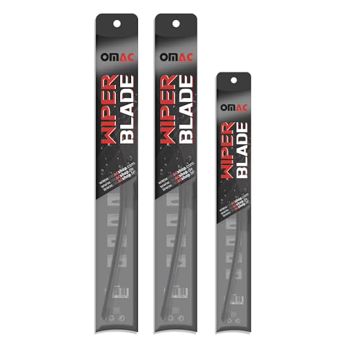 Scheibenwischer Vorne Hinten Set kompatibel mit Honda Jazz 2008-2020