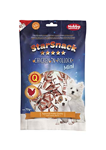 Nobby - Starsnack Mini Chicken Salmon - 70 g