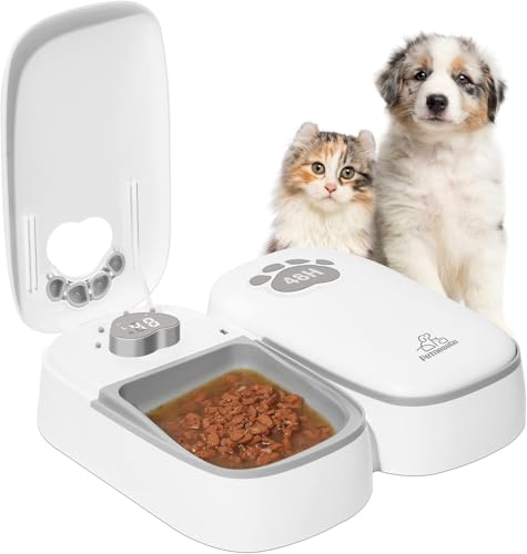 2 Packungen EIS für automatische Katzenfutterspender Geeignet für Smart Feeders ZMAYPLUS Größe10 10 1cm Größe für andere Futterautomaten Ice Pack
