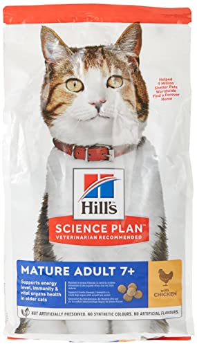 Hills Pet Nutrition S.L. SP Feline Mature 7 Huhn 1 5 kg 604097 Hills 500 g