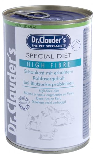 Dr.Clauder s Nassfutter SPECIAL DIET High Fibre Protein 400g für Hunde